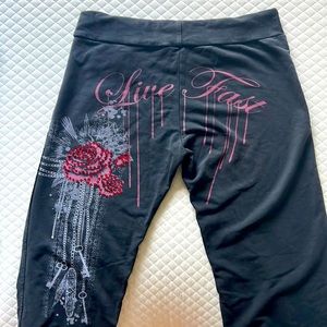 Cute black stretch pants